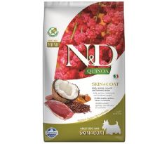 Farmina N&D dog QUINOA (GF) adult mini, skin & coat, duck & coconut 2,5 kg