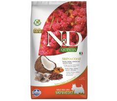 Farmina N&D dog QUINOA (GF) adult mini, skin & coat, herring & coconut 2,5 kg