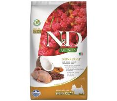 Farmina N&D dog QUINOA (GF) adult mini, skin & coat, quail & coconut 2,5 kg