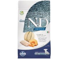 Farmina N&D dog OCEAN PUMPKIN (GF) puppy mini, cod & cantaloupe melon