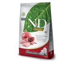 Farmina N&D dog PRIME (GF) puppy medium & maxi, chicken & pomegranate