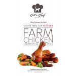 CAT’S CHEF Farm Chicken with Carrots & Peas for KITTENS