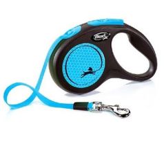 Vodítko Flexi New Neon M páska 5 m (do 25 kg)