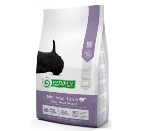 Nature´s Protection dog adult mini lamb