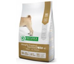 Nature´s Protection dog adult weight control sterilised poultry with krill all breeds