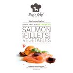 DOG’S CHEF Wild Salmon fillets with Vegetables ACTIVE DOGS