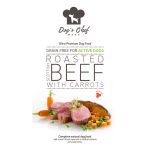 DOG’S CHEF Roasted Scottish Beef with Carrots ACTIVE DOGS 12 (0,5 kg ZADARMO) kg