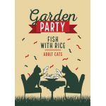 GARDEN PARTY CATS Fish & Rice