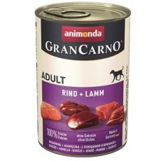 Animonda GRANCARNO dog adult hovädzie a jahňa konzerva