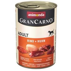 Animonda GRANCARNO dog adult hovädzie a kura konzerva