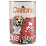 Calibra KONZERVA dog adult Hovädzie & pečeň & zelenina v želé 1240 g