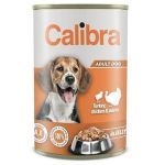 Calibra KONZERVA dog Adult Morka & kura & cestoviny v želé 1240 g