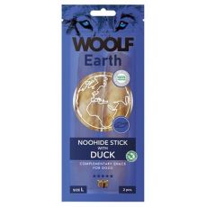 Pamlsok Woolf Dog Earth NOOHIDE L Sticks with Duck 85 g