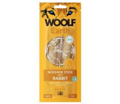 Pamlsok Woolf Dog Earth NOOHIDE L Sticks with Rabbit 85 g