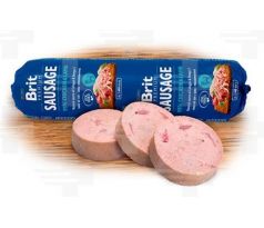 Saláma BRIT dog Chicken & Lamb 800 g