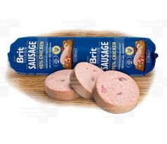 Saláma BRIT dog Chicken 800 g