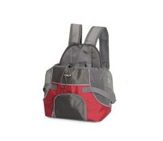 Camon Batoh pre domáceho miláčika, 28x22cm h 26-38cm šedočervená