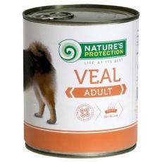 Natures P KONZERVA dog adult veal 800 g