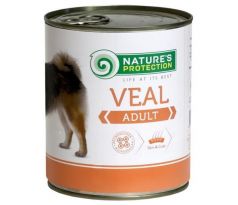 Natures P KONZERVA dog adult veal 800 g