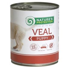 Natures P KONZERVA dog puppy veal 800 g