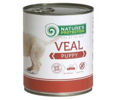 Natures P KONZERVA dog puppy veal 800 g