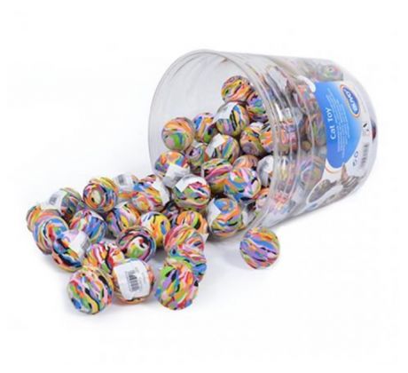 Hračka DUVO+ Lopta penová, farebná pre mačky