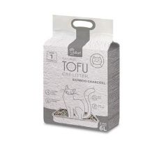 Podstielka pre mačky Tofu s bambusovým uhlím 6 l