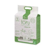 Podstielka pre mačky Tofu s extraktom zo zeleného čaju 6 l