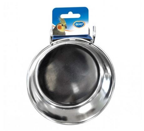 Miska závesná do klietky pre vtáky priemer 9 cm, objem 330 ml