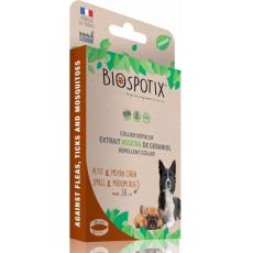 Obojok BIOGANCE Biospotix Small dog S-M s repelentným účinkom 38 cm