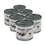 BOHEMIA Hovädzí vývar s kúskami mäsa 6x 140ml