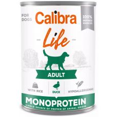 Calibra KONZERVA dog Adult Life Duck & Rice 6 x 400g