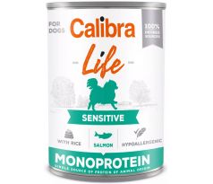 Calibra KONZERVA dog Adult Life sensitive Salmon & Rice 6 x 400g