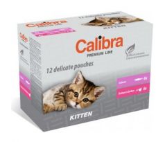 Calibra KAPSIČKA Premium cat - Kitten Multipack 12 x 100 g