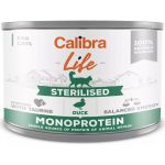 Calibra cat Life Konzerva - Sterilised duck 6 x 200 g