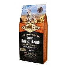 Carnilove fresh ostrich & lamb excellent digestion for small breed dogs