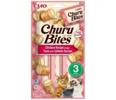  Inaba Churu Bites cat Kura s tuniakom a lososom