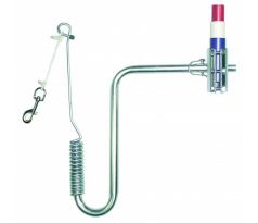 Držiak na bicykel pre psy s pružinou