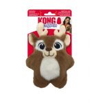 Hračka Kong Dog Holiday Snuzzles Reindeer, pískacia