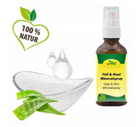 Minerálny sprej na kožu a srsť cdVet