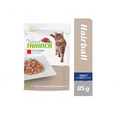 Trainer Natural Cat HAIRBALL - hovädzie