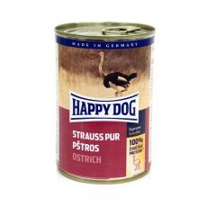 Happy Dog PREMIUM - Fleisch Pur - pštrosie mäso konzerva