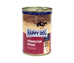 Happy Dog PREMIUM - Fleisch Pur - pštrosie mäso konzerva