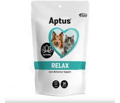 Aptus Relax VET žuvacie tablety na potlačenie stresu u psov 30 tbl