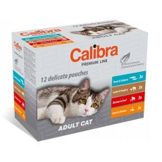 Calibra Premium cat - Adult Multipack 12 x 100 g