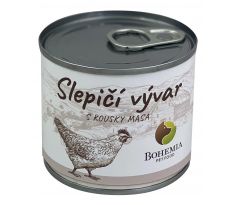 BOHEMIA Slepačí vývar s kúskami mäsa 140ml
