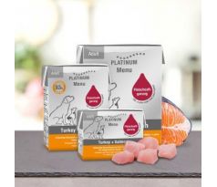 PLATINUM Natural Menu Turkey + Salmon