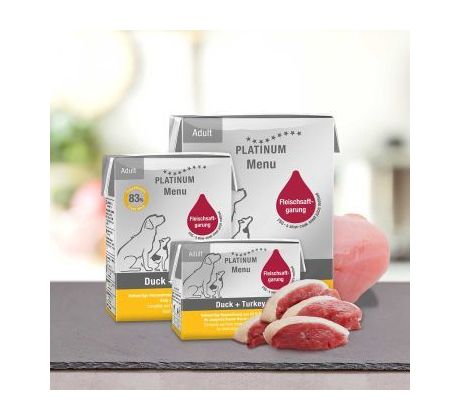 PLATINUM Menu Duck + Turkey