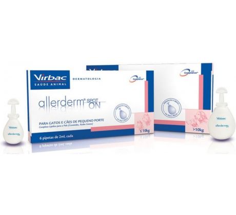Allerderm spot-on pre stredných a veľkých psov nad 10 kg, 6x4 ml