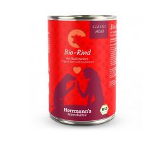 Herrmanns BIO Hovädzie mäso s pohánkou, konzerva